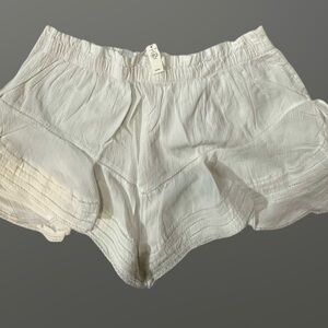 Women's White Shorts